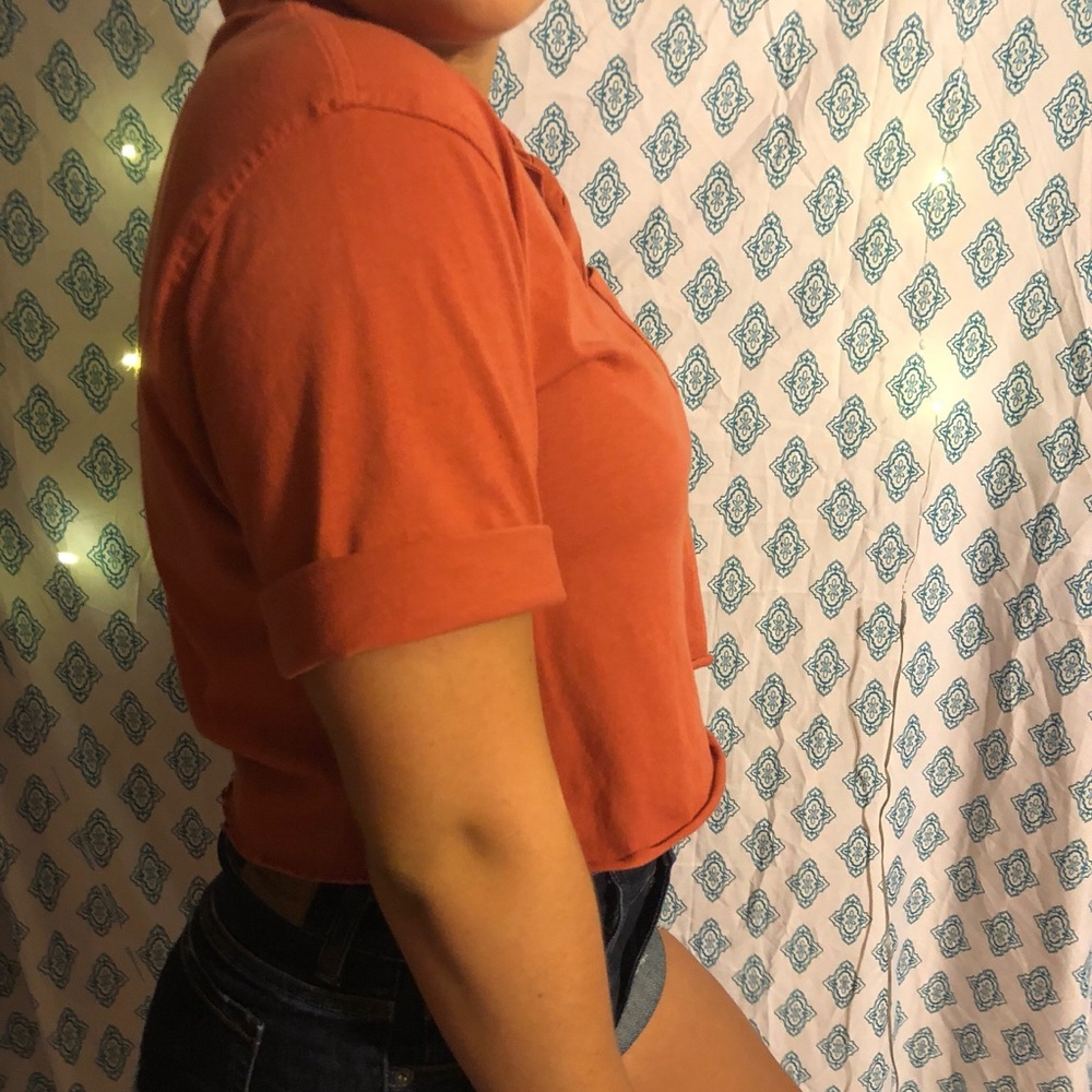 Vintage Polo crop top